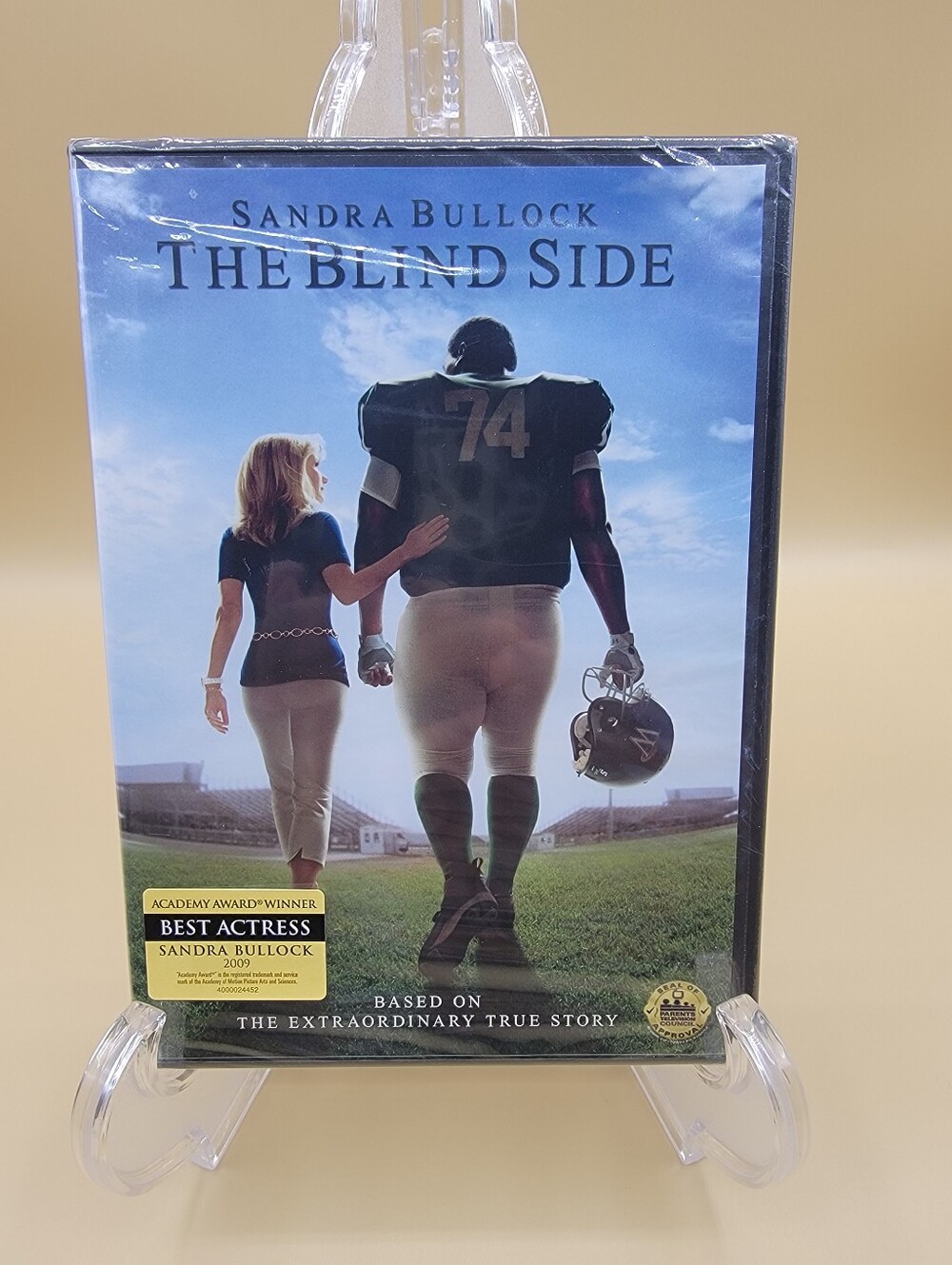 The Blind Side Movie DVD Sandra Bullock Warner Bros Based On A True Story New